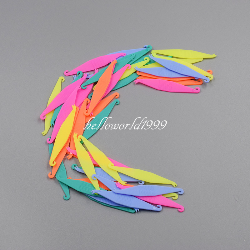 100Pcs Orthodontic Elastics Placer Remove for Braces Elastic Rubber Band Placers