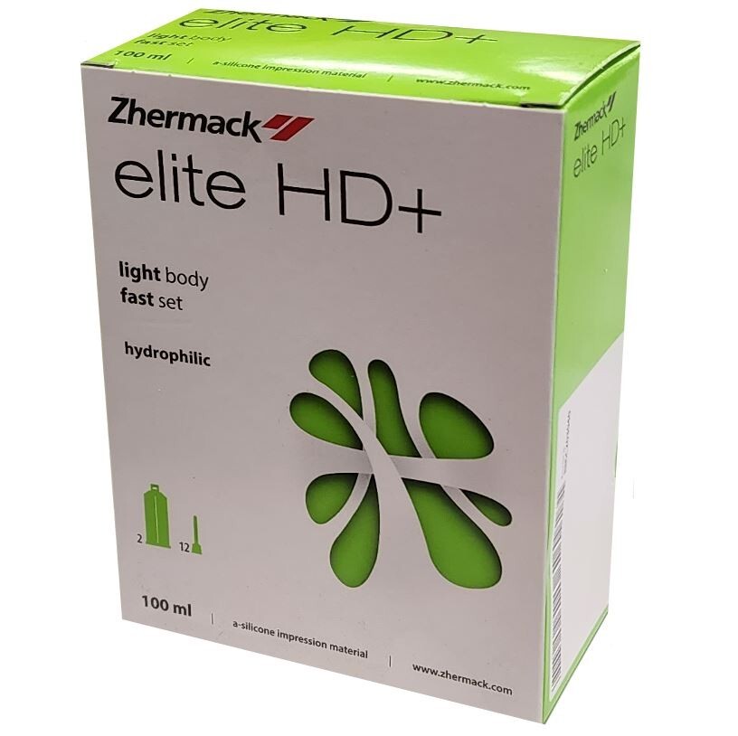 *1-Pack* Zhermack Elite HD+ Fast Set Light Body 100mL Hydrophilic C203040