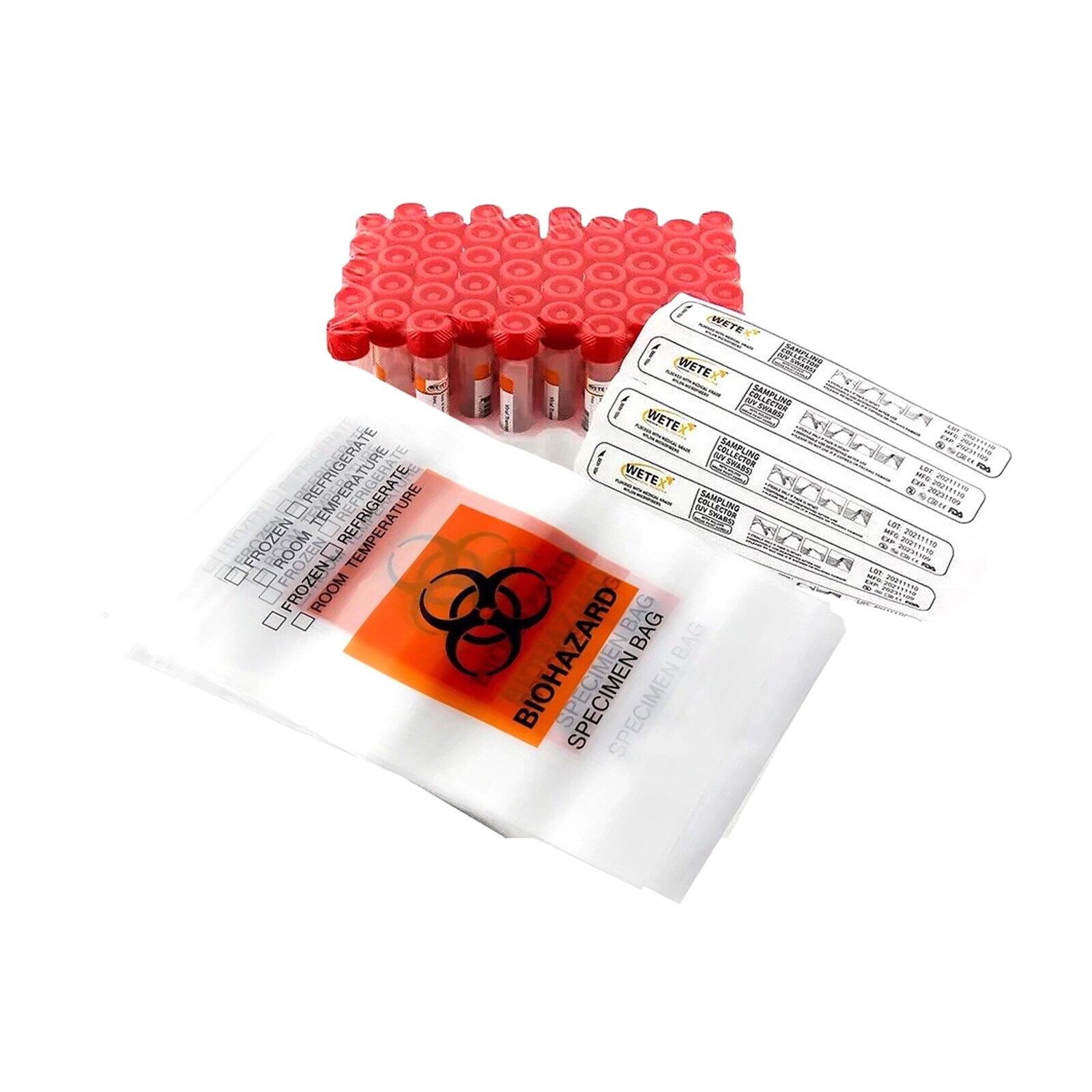 Viral Transport Tube (VTM Kit) Transport Medium, Leak-Proof, For Viral Specimen