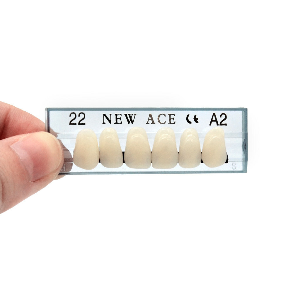 22# & 23# A2 Denture Acrylic Resin Teeth Dental Tooth Upper Lower Shade 168pcs*2