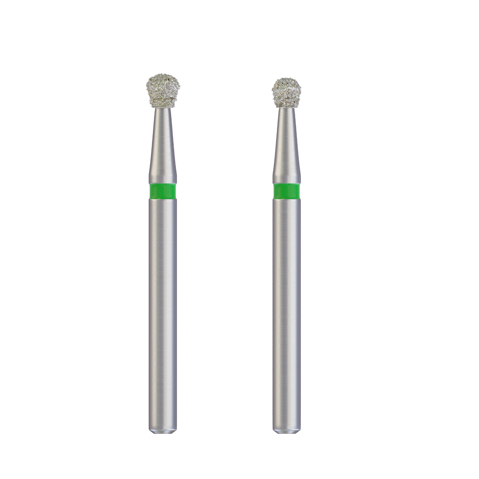 Dental FG Diamond Burs Drill High Speed Handpiece Round Ball Long 10pcs Pack