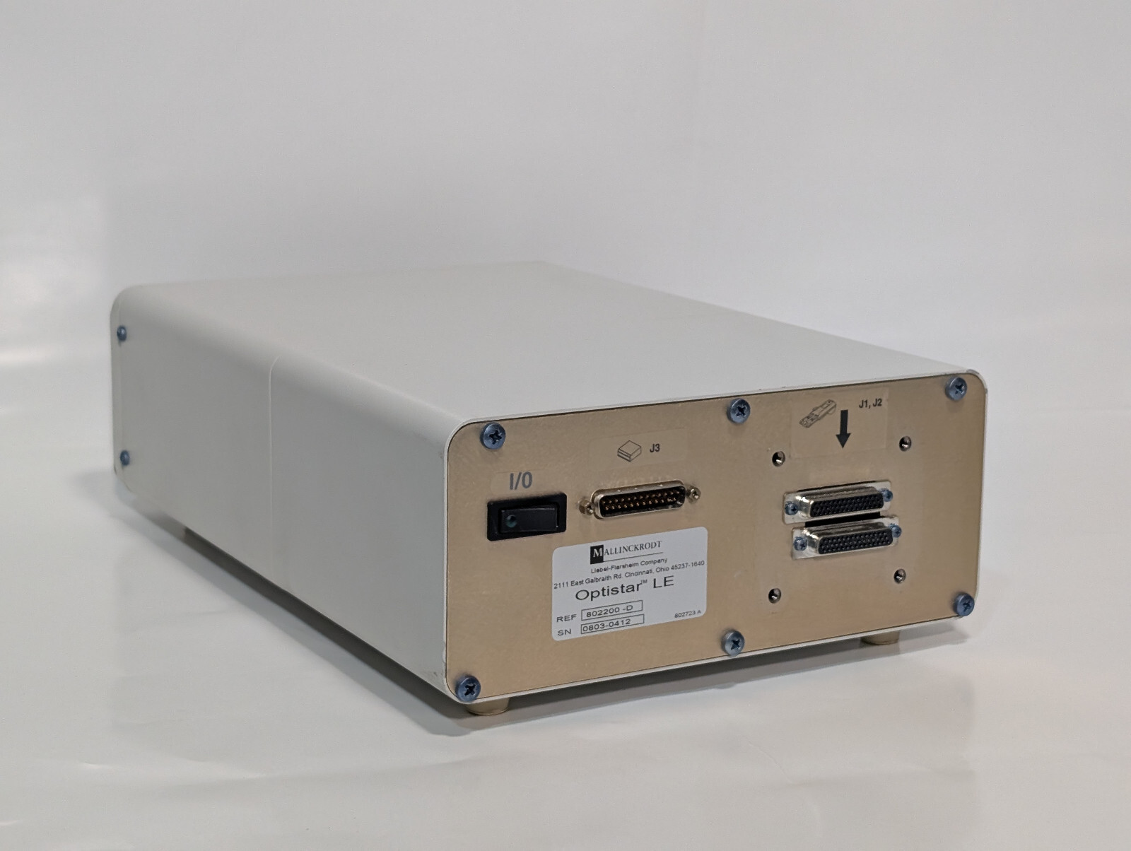 Mallinckrodt 802200-D Optistar LE MRI System Liebel-Flarsheim Co., As Shown