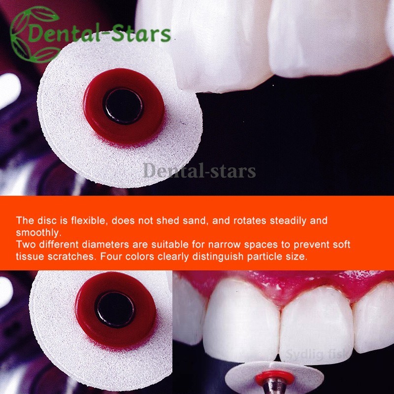 40Pcs Dental Composite Finishing Polishing Discs Coarse/Medium/Fine 9.5/12.5mm