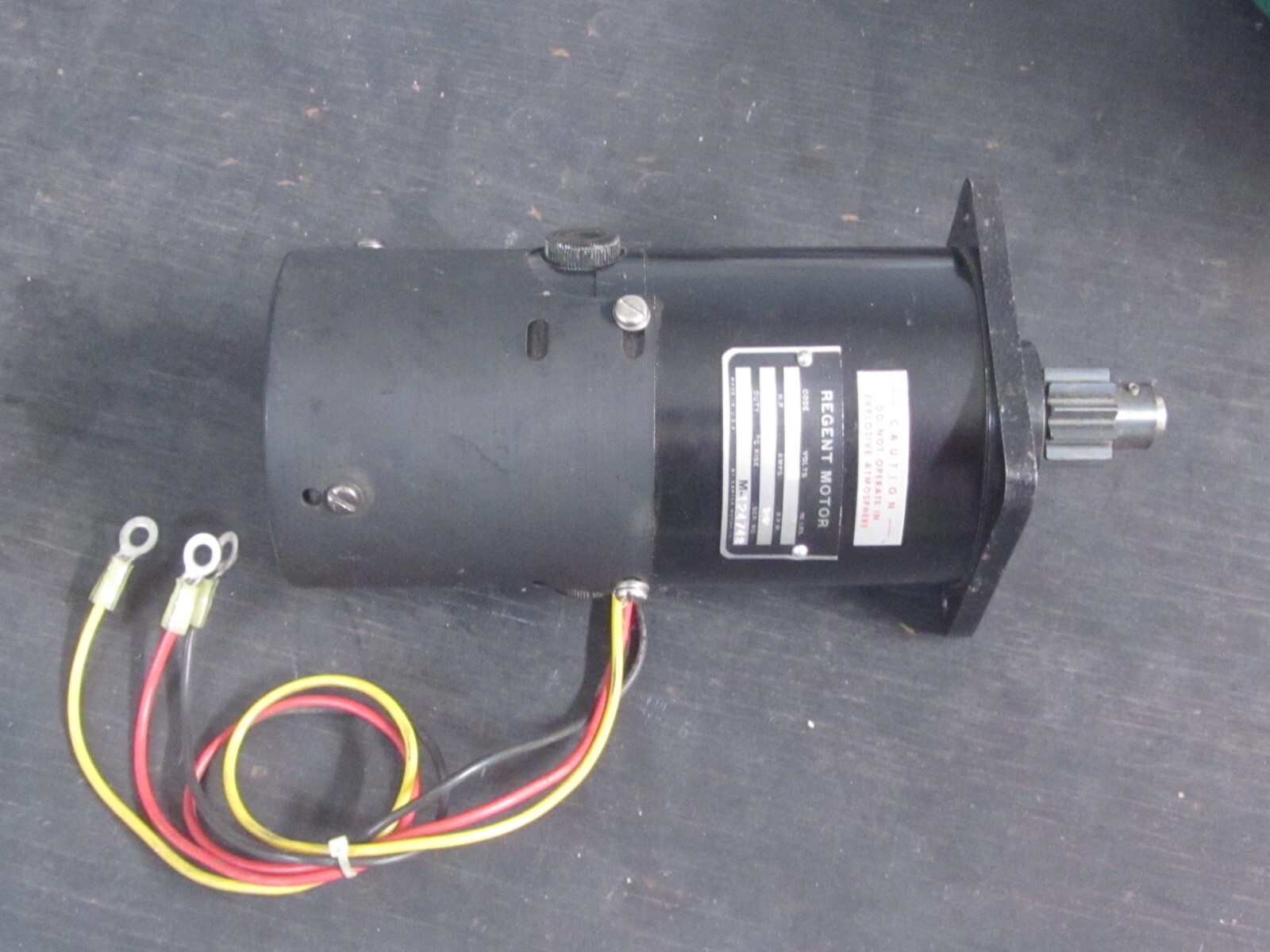 CARTER REGENT MOTOR MUB504LF 115 AC-DC 1/4HP 5000RPM REGENT MOTOR