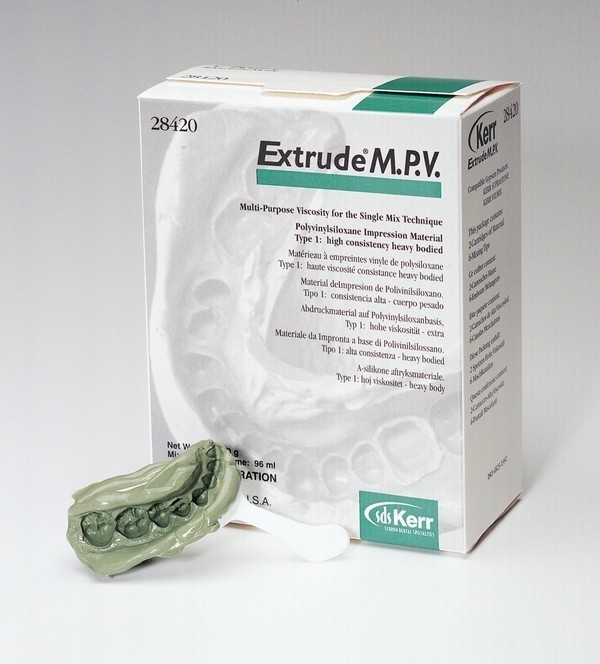 Extrude MPV Monophase Dark Green 50ml Cartridge 2/Pkg, Kerr Dental 28420