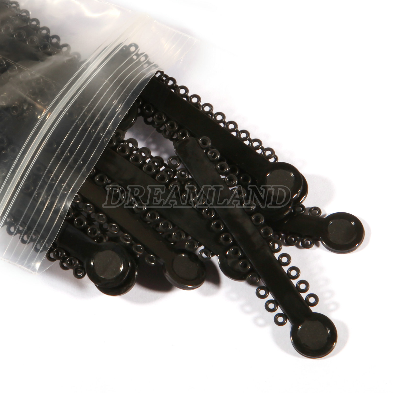 1040Pcs/Bag Dental Orthodontic Brace Elastic Rubber Bands Ligatures Tie 43Colors