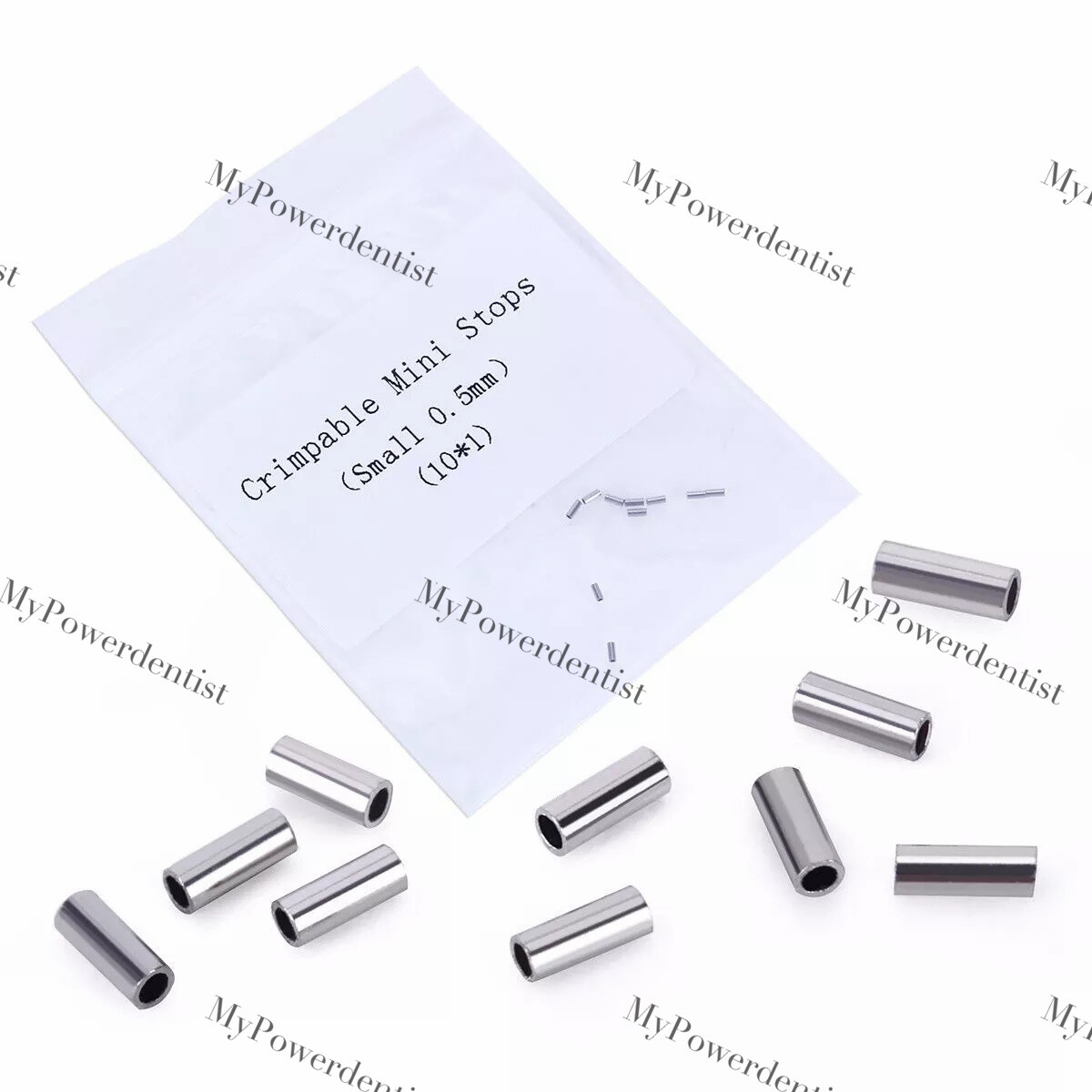 Dental Orthodontic Mini Stops Crimpable Stop Hooks Closed Archwire Stopper