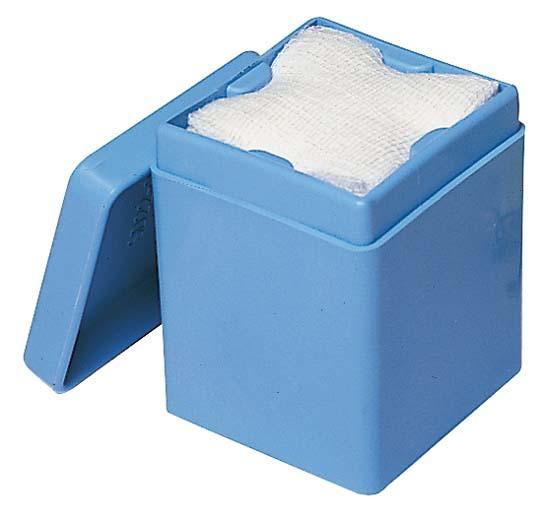 (Blue) Dental/Medical 2 X 2 Gauze Spring Loaded Sponge Dispenser