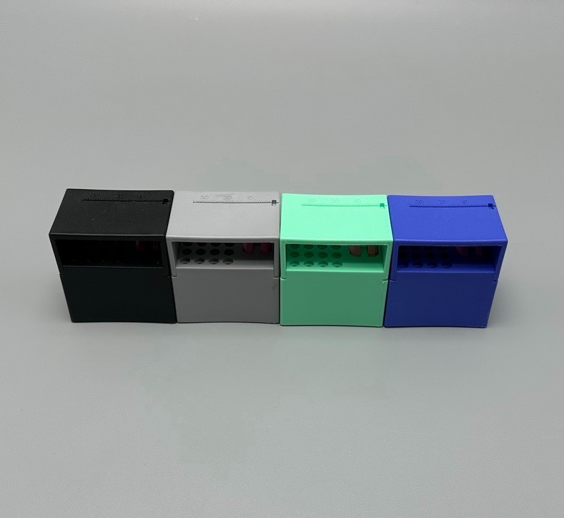 Dental Endo Files Disinfection Box 10/20 Holes Plastic Sterilization Box Tool
