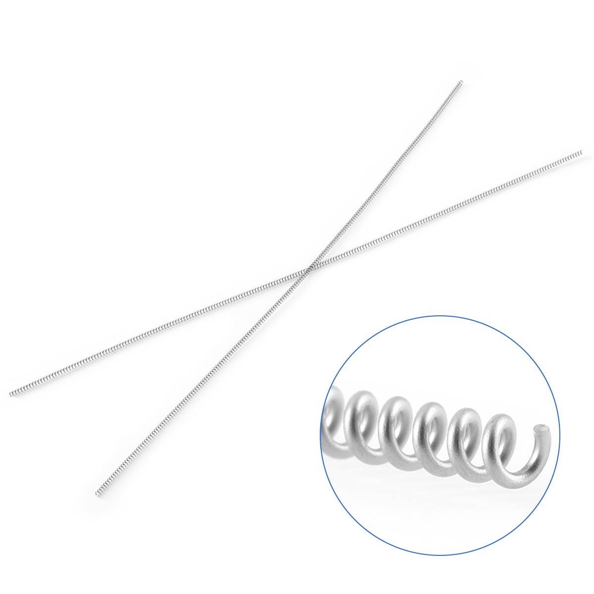 Orthodontic Dental Niti Open Coil Spring 0.010/0.012*180mm AZDENT 2PCS/Pack