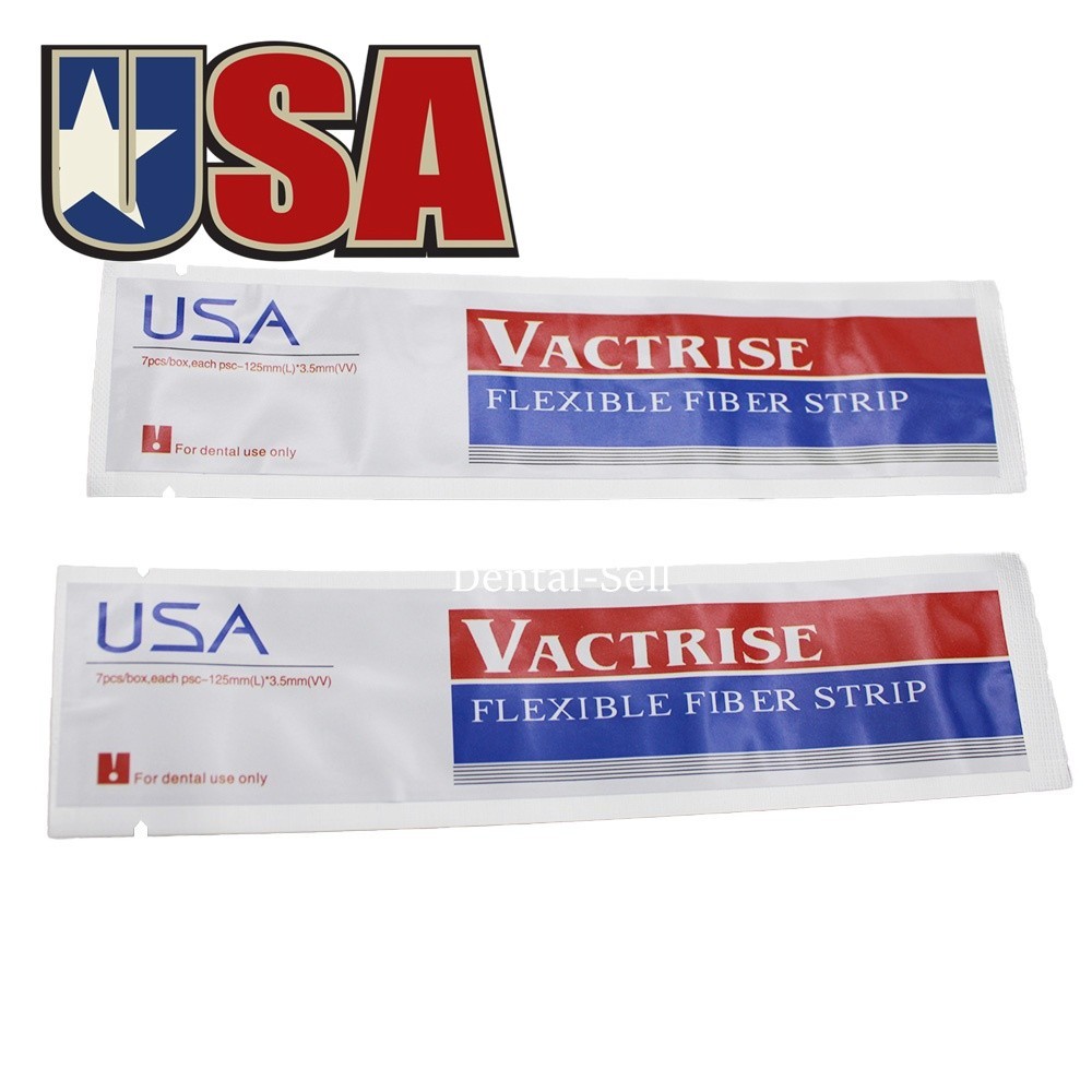 1/7Pc Dental Flexible Glass Fiber Strip Splint Composite Resin Bonding Ribbon US