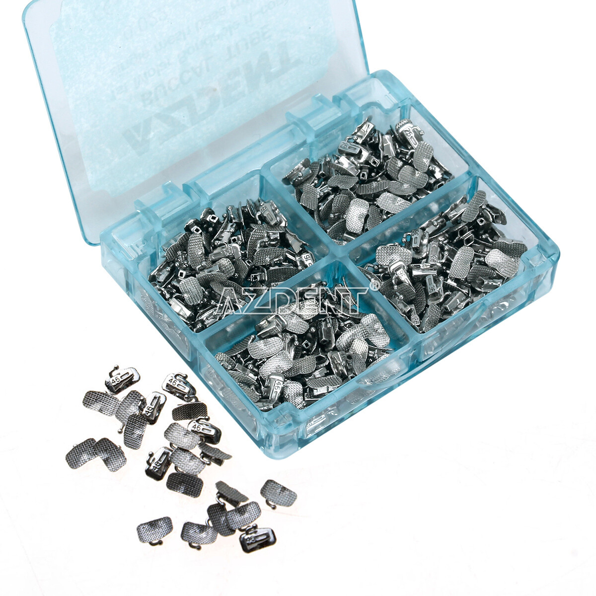 Dental Orthodontic 1st Molar Roth 022 Buccal Tube Bondable N-conv Mesh Base USA