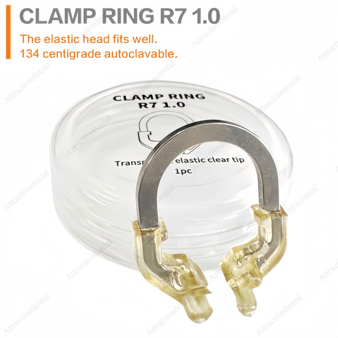 New Dental NITI transparent Clamp Ring Sectional Contoured Matrix System R7 1.0