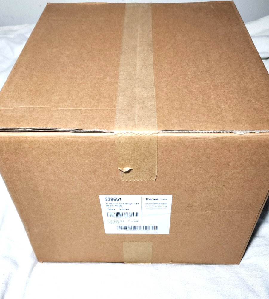 Thermo Scientific 339651 Nunc Conical Centrifuge Tubes, Racked Case of 500