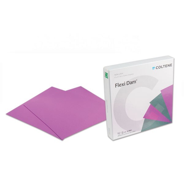 Hygenic Flexi Dam Medium Non-Latex 6″ x 6″ Violet Unscented