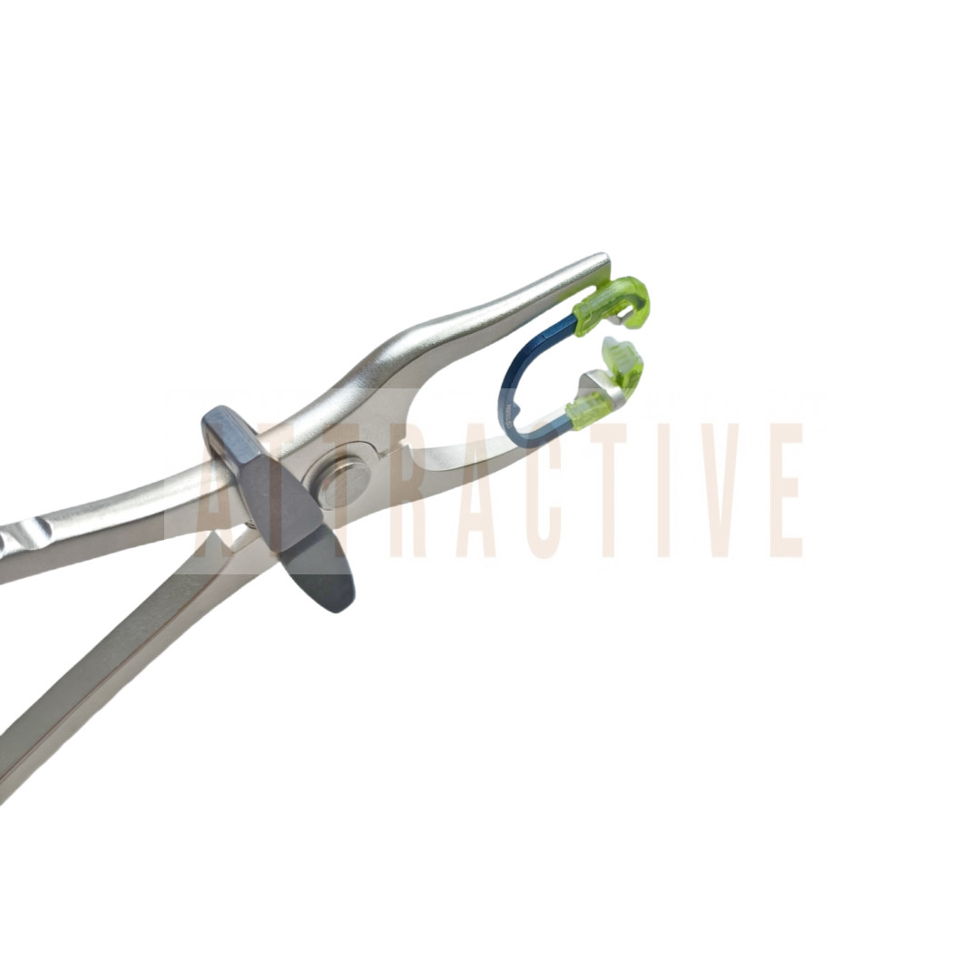 1Pcs Dental Premier Ring Placement Forceps 3D Clamp Separator Fit Garrison