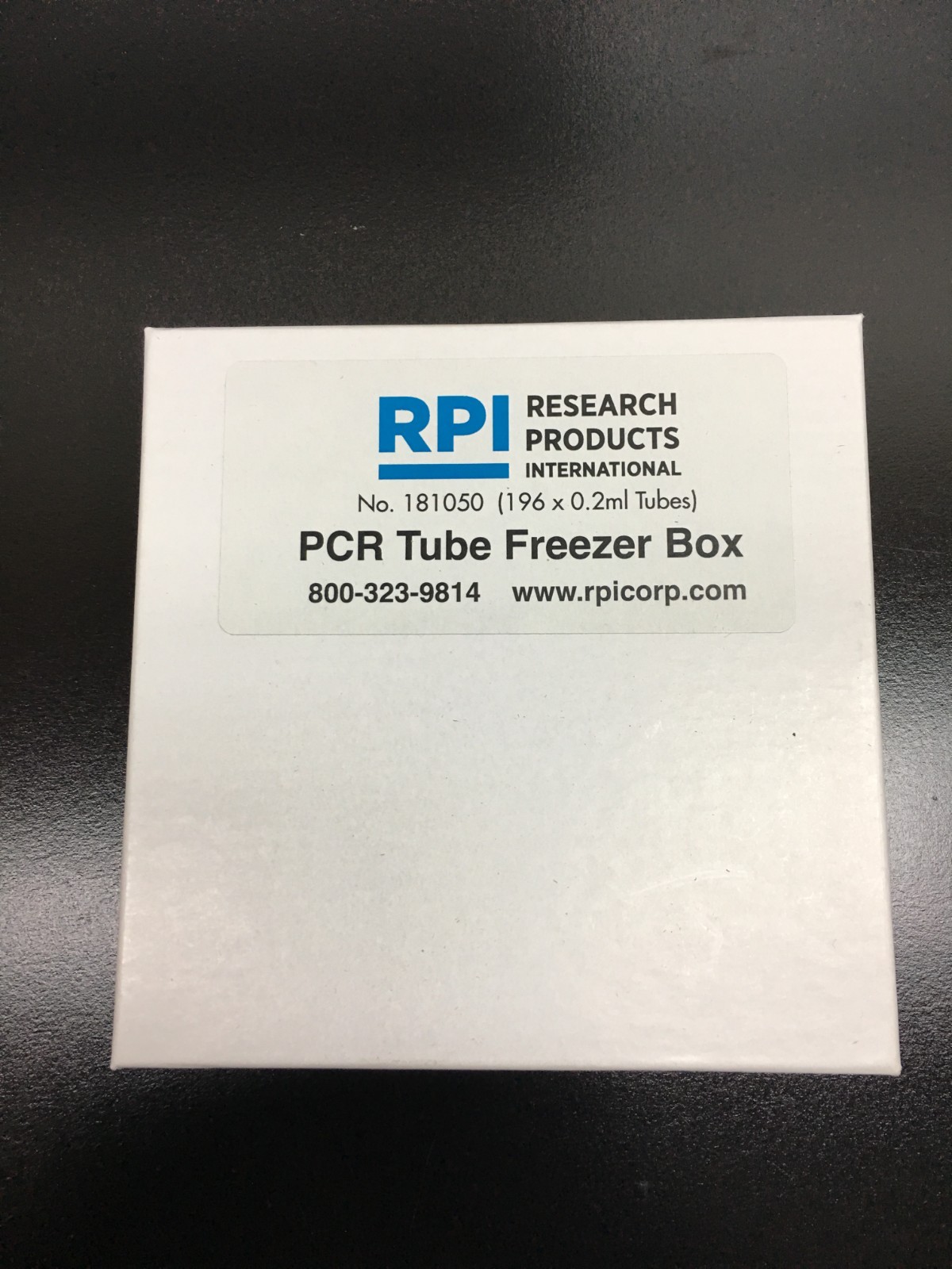 RPI Cat No 181050 PCR Tube Freezer Box 196 x 0.2ml Tubes Lot 5 PCS