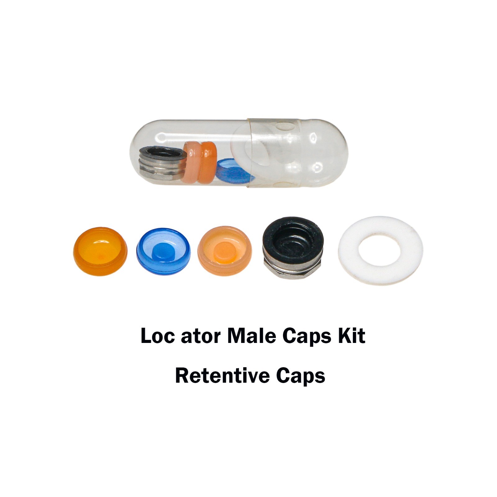 US Dental Novaloc Overdenture Retention Insert & Locator Abutment Retention Caps
