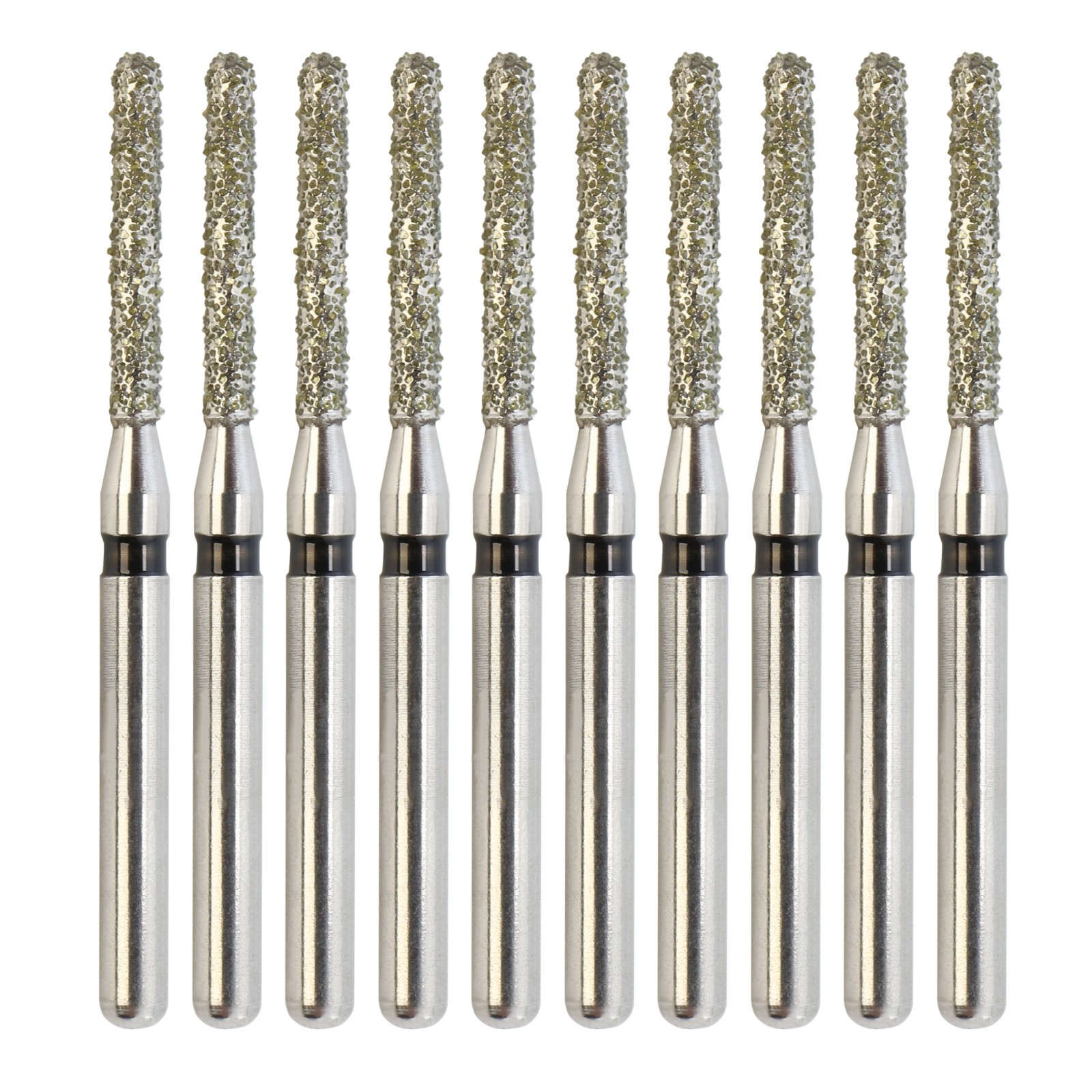 Dental Diamond Burs FG High Speed Round End Cylinder Burrs Super Coarse SR-11SC