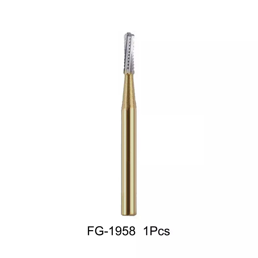 FG-1957/FG-1958 High Speed Dental Tungsten Steel Carbide Crown Metal Cutting Bur