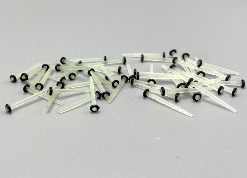 Dental Glass Quartz Fiber Post Root Canal Pin Straight Screw Restorative 1.2-1.8