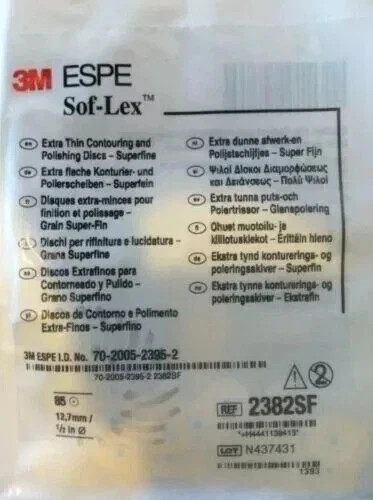 3M Sof-Lex all sizes 3.8″ 12.7 mm soflex Discs Pack of 30 DISCS in Dental FASTFS