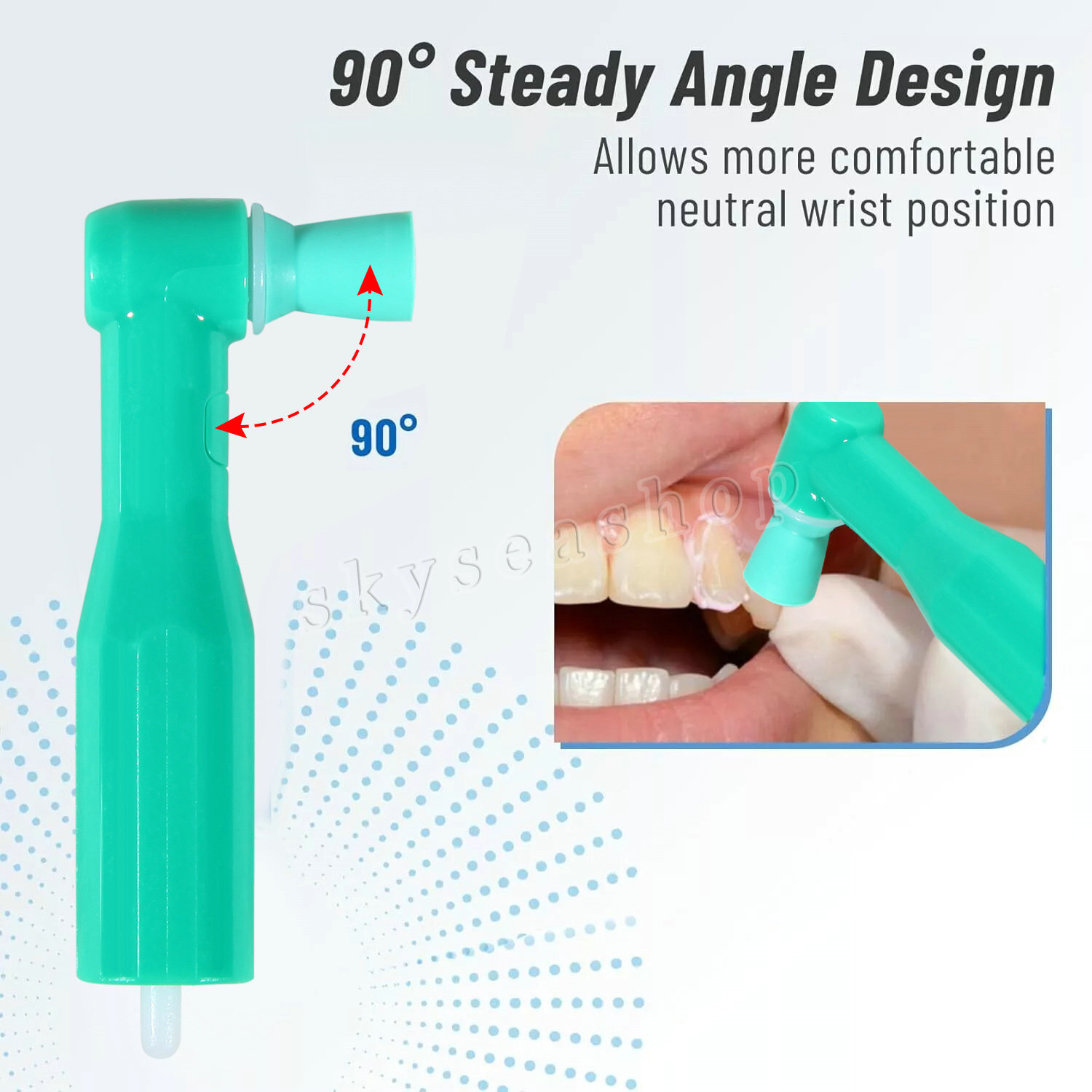 100-1000pcs Prophy Angles Soft Cups Top Quality Dental Disposable P Angle