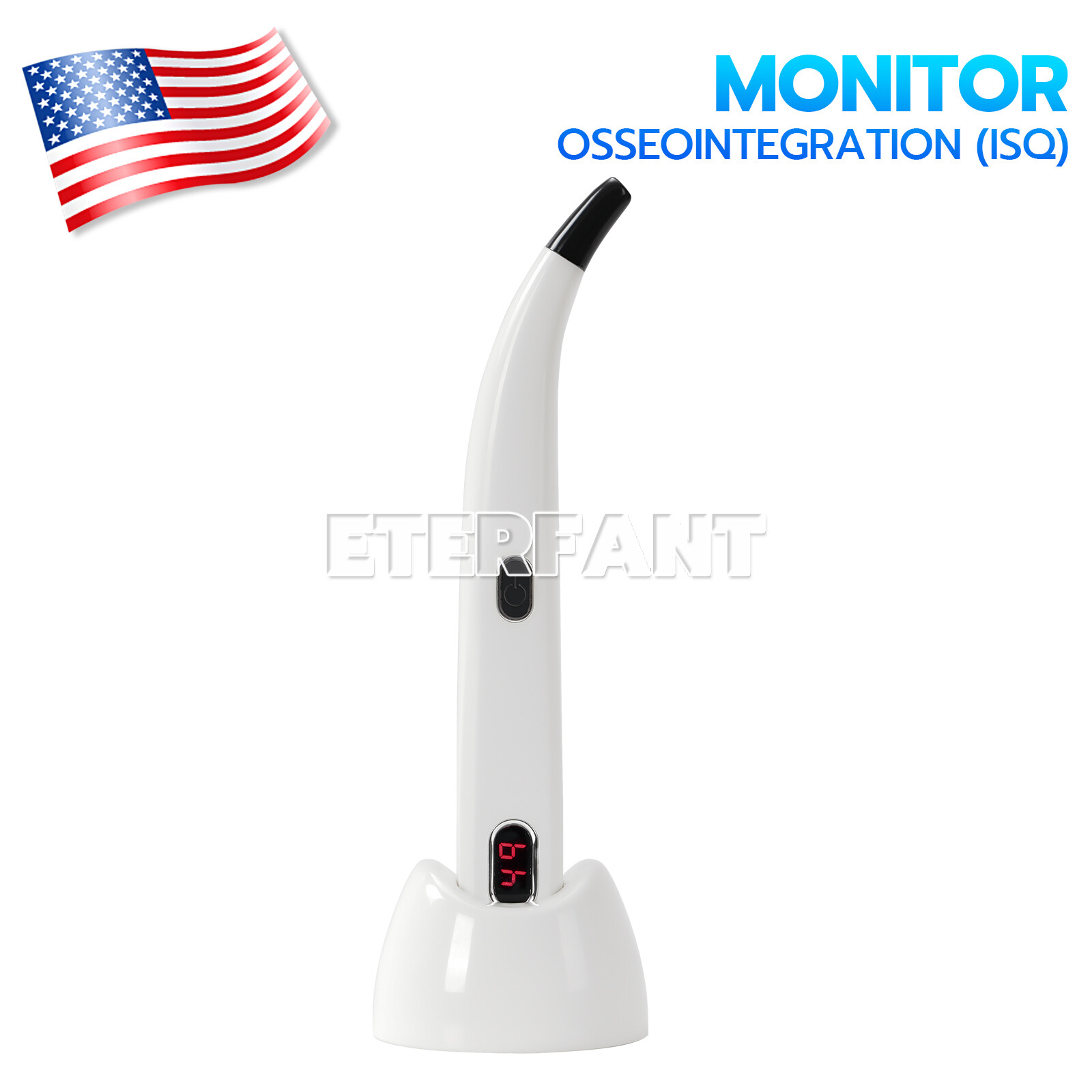 ETERFANT Dental Monitor Osseointegration RFA Inplant Stability Test Unit ISQ USA