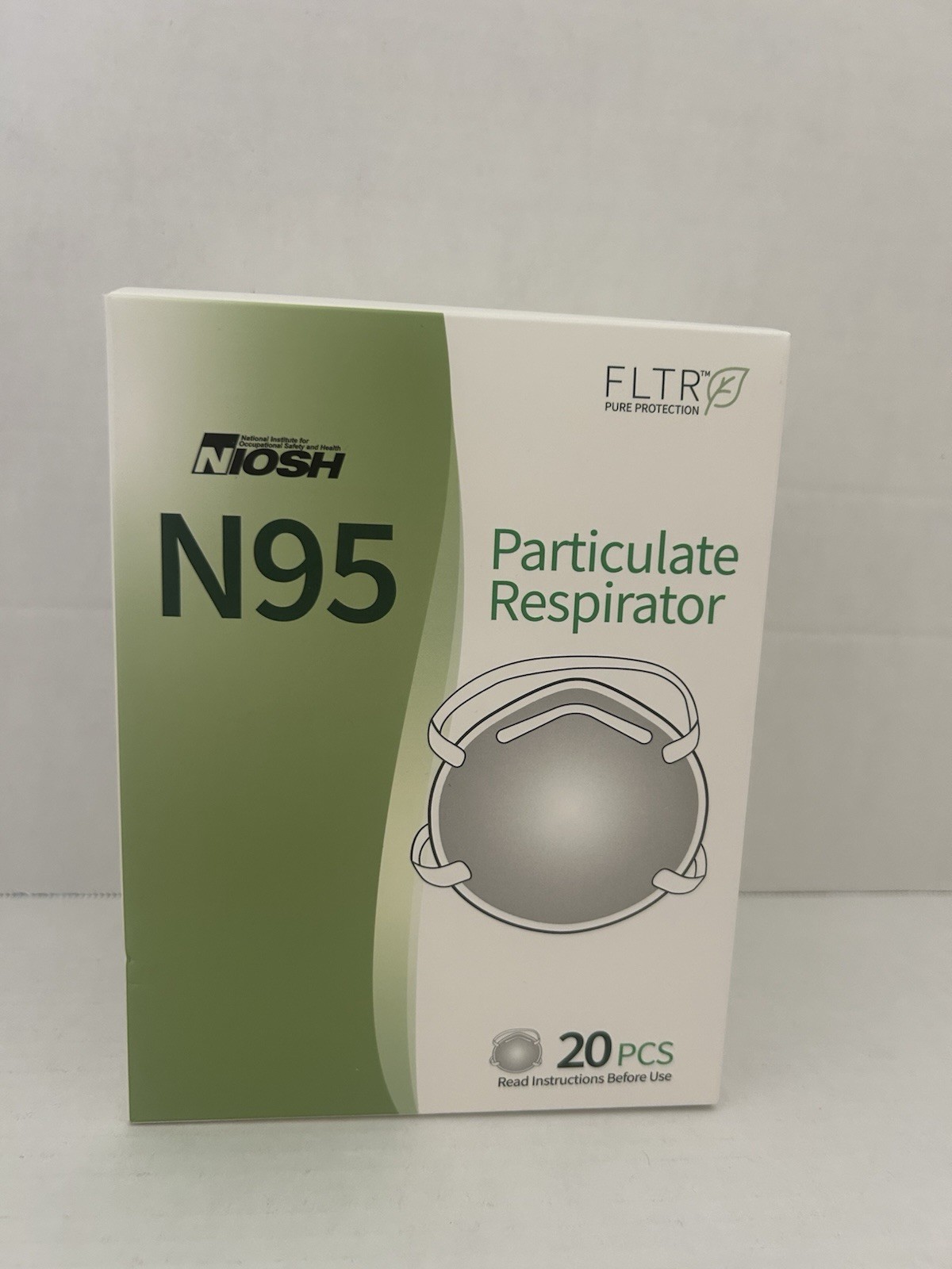 FLTR N95 Particulate Respirator Masks *Set of 20*