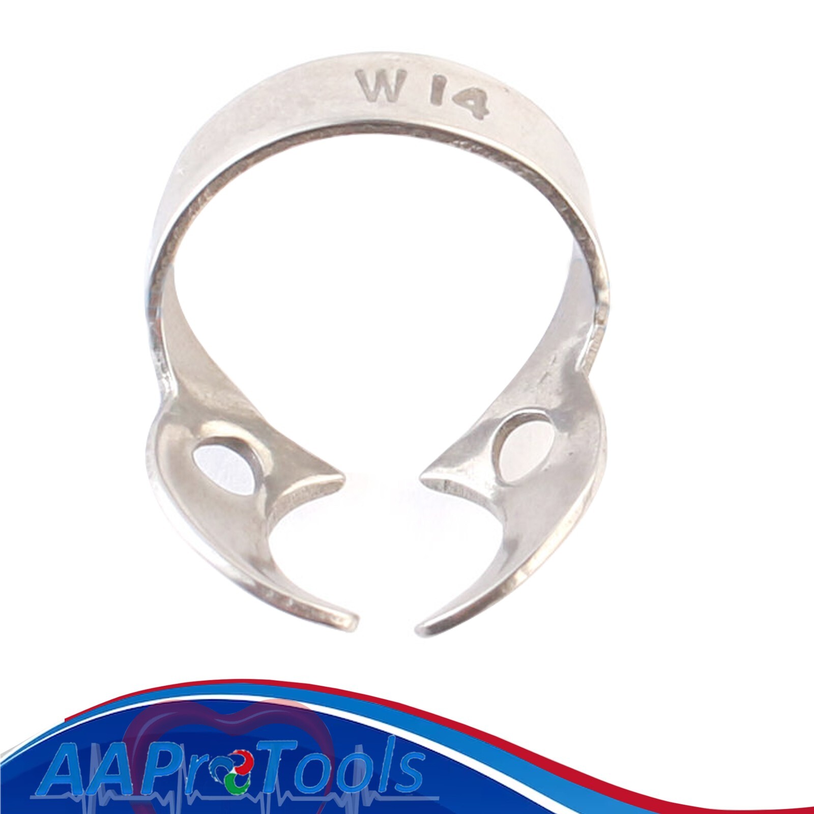 AA Pro: Endodontic Rubber Dam Clamp # W14 Surgical Dental Lab Instruments S.S