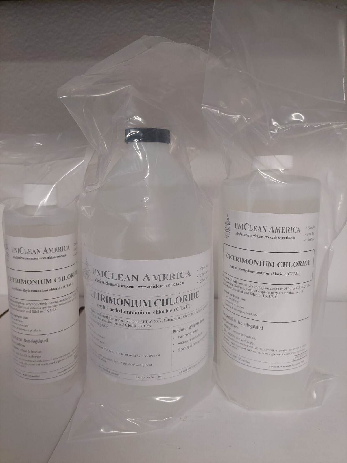 Cetrimonium chloride – cetyltrimethylammonium chloride (CTAC)