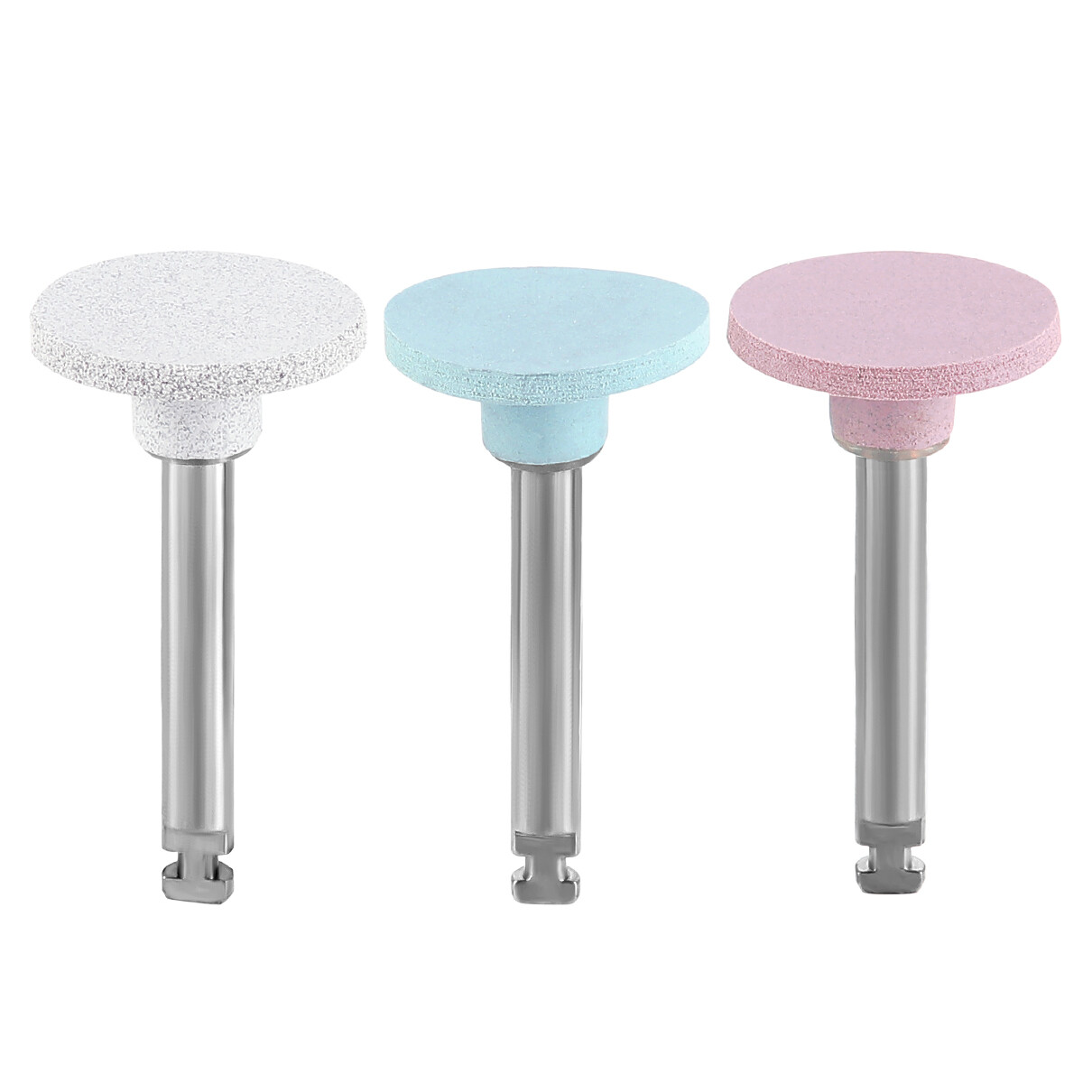 Dental RA Latch Type Composite Polishing Burs Brush Silicone Rubber with Diamond