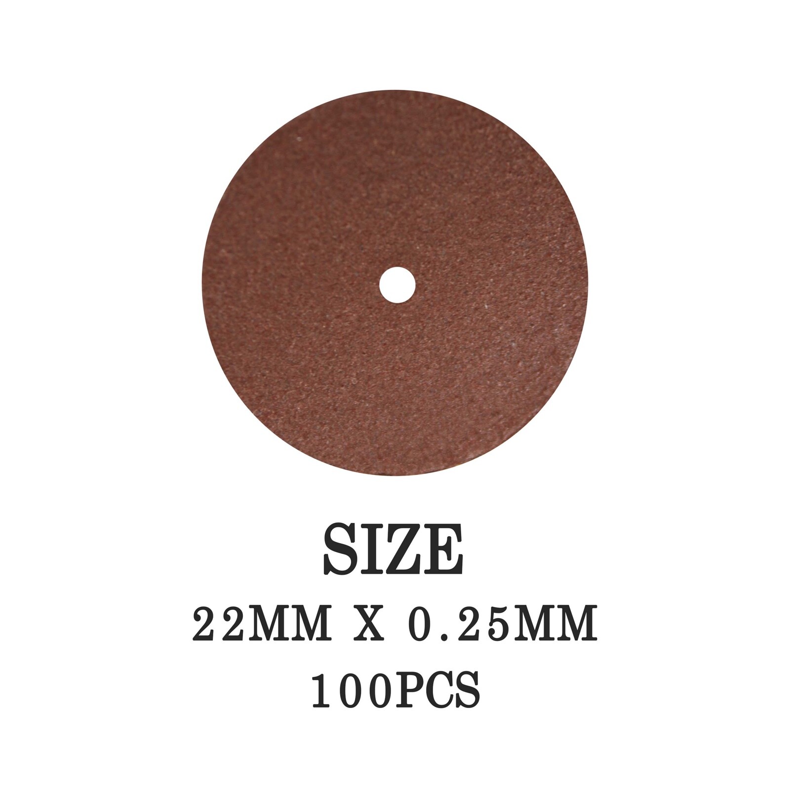 Ultra Thin Separating Cutting Discs 22mm * 0.25mm 100pcs