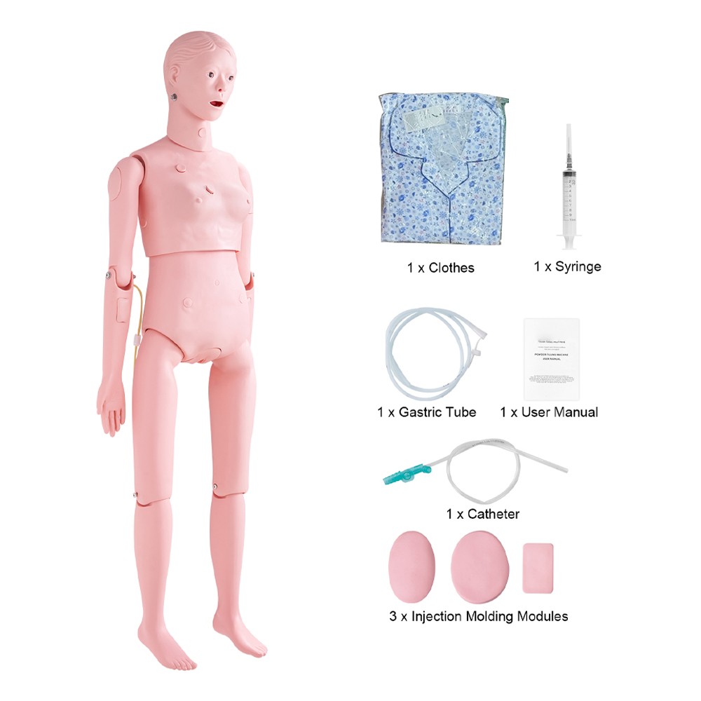 Female Manikin Model Anatomical Nursing Training Teaching Patient Care Practice