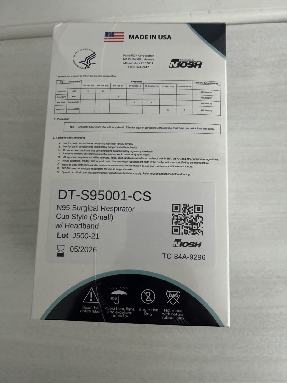 DemeTECH N95 Masks