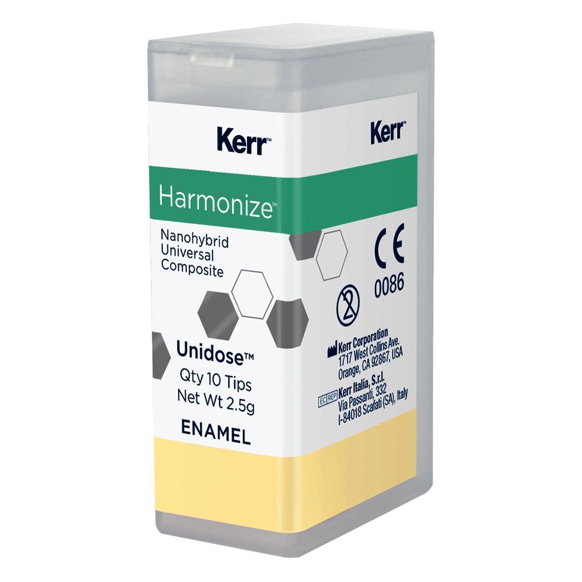 Kerr 36579 Harmonize Unidose Composite Enamel A1 20/Pk 0.25 Gm EXP Dec 2026