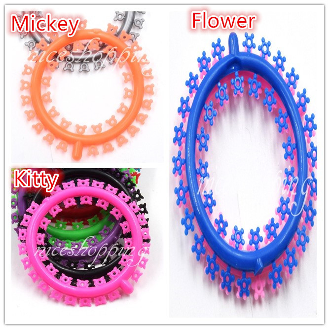 1000 Pcs Dental Orthodontic Elastic Rubber Multi-Colored Cartoon Ligature Tie