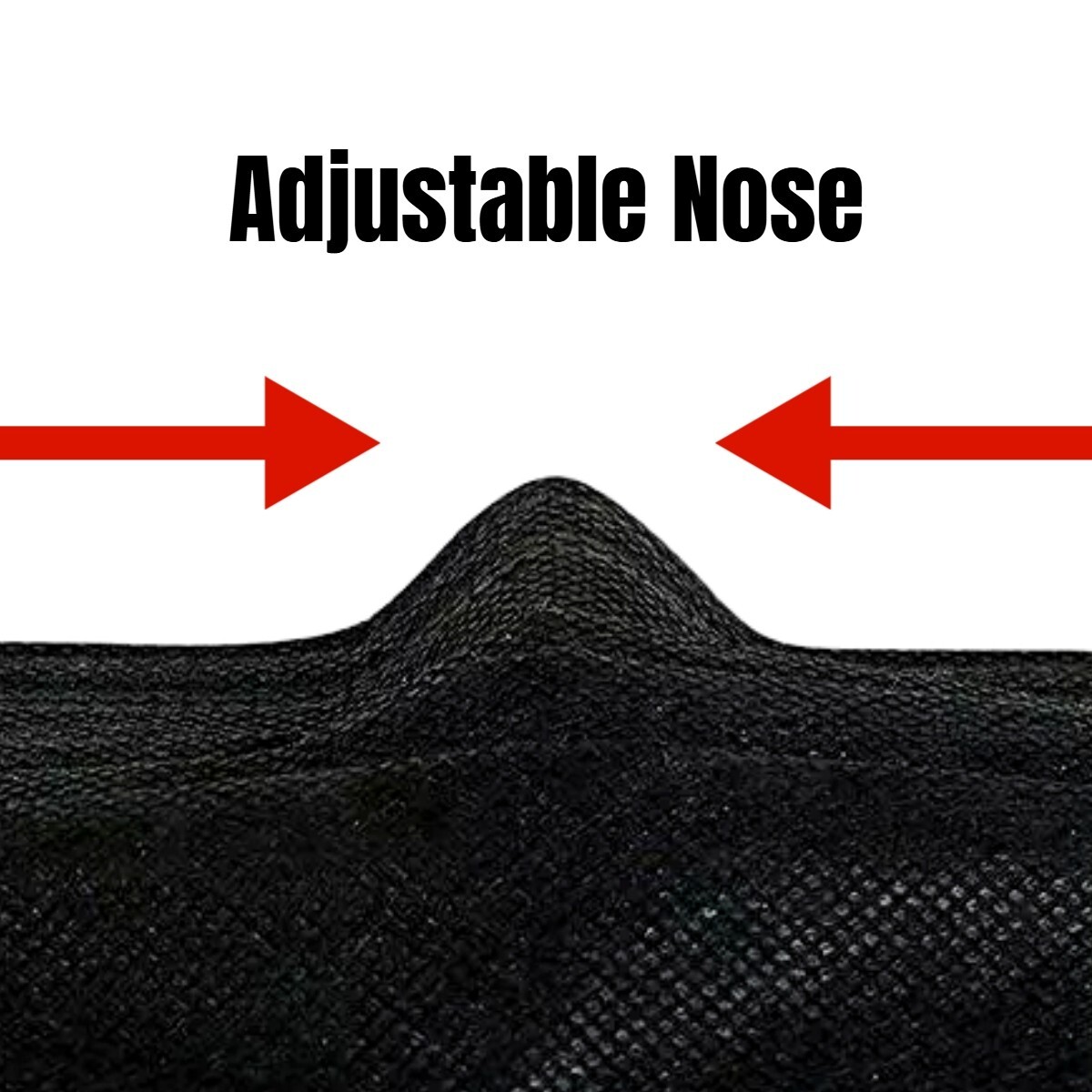 100 PCS Disposable Face Mask Non Medical Surgical 3 Ply Ear loop Black Masks