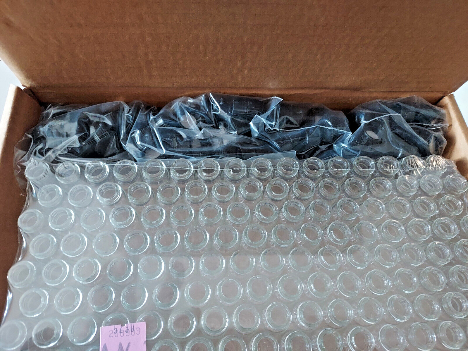 FISHERBRAND Vials screw thread cap (15.5x50mm) 1.5 Dram # 03-339-21C, Qty. 144