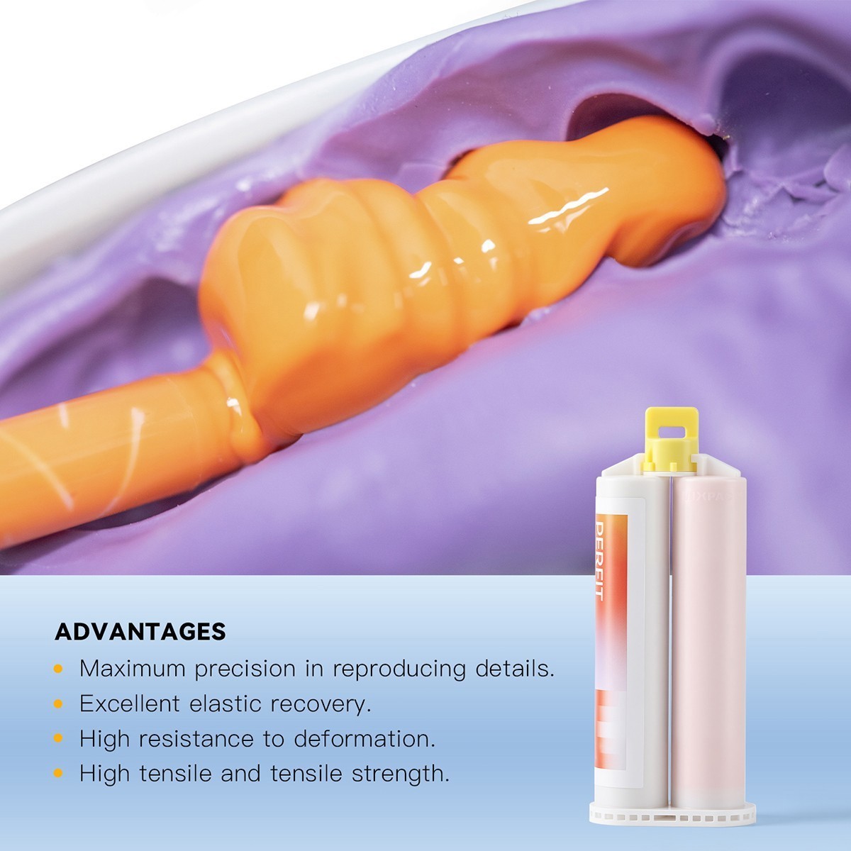 AZDENT Dental Impression Material Silicone Putty Heavy/Light Body Normal/Fast