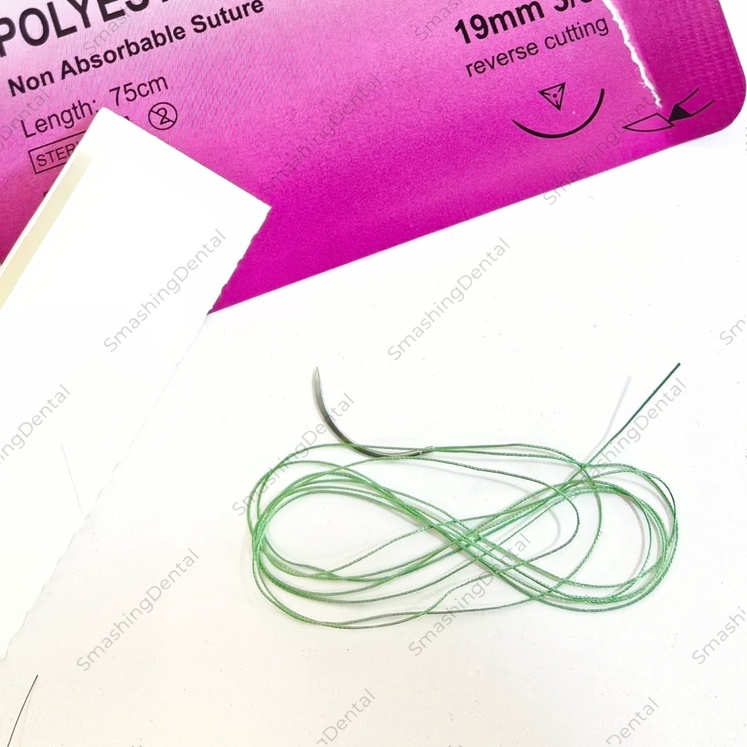 Dental Thread Reverse Cutting Non-absorbable Student Practice