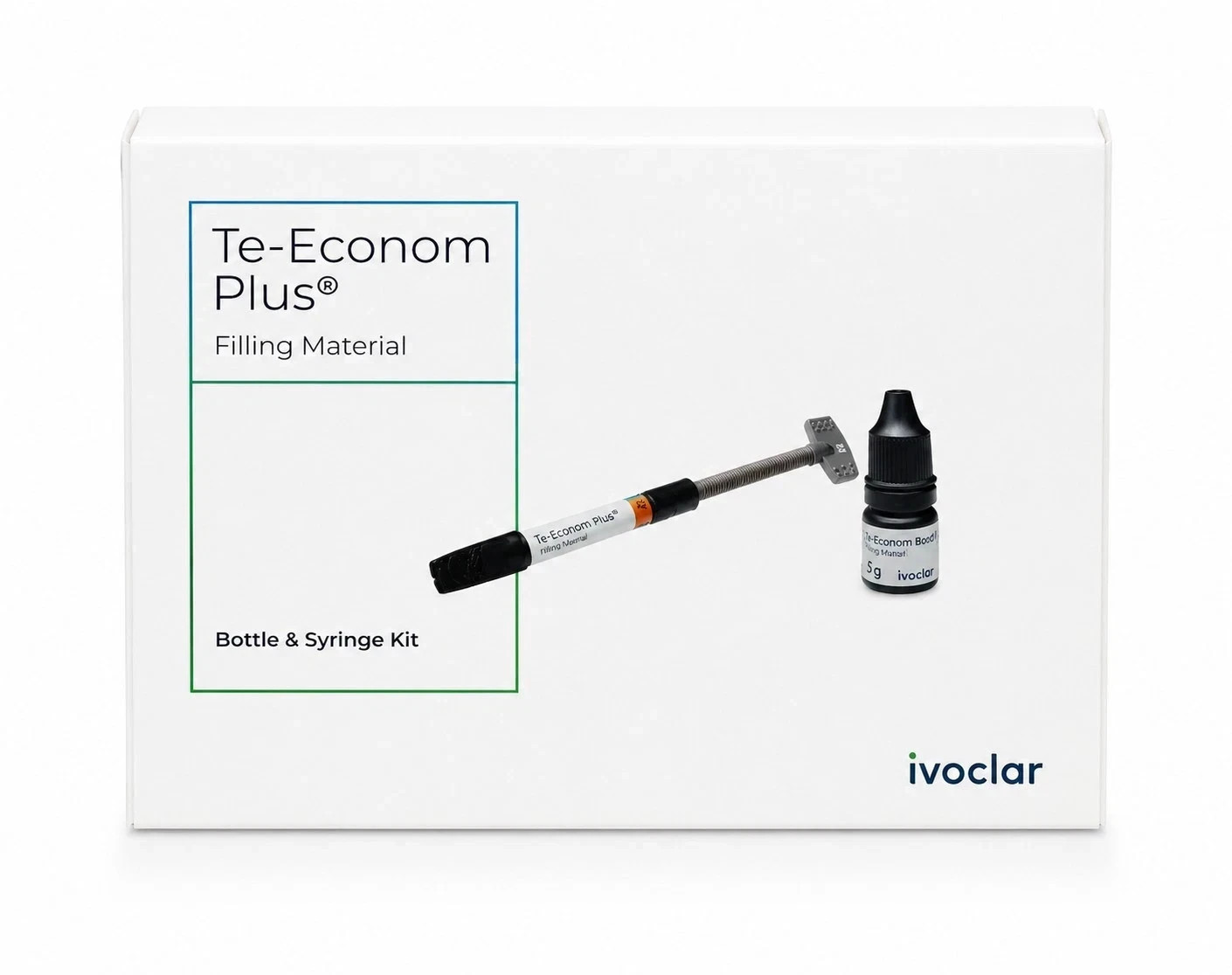 Ivoclar Vivadent Te Econom Plus Dental resin composite kit. TeEconom INTRO kit