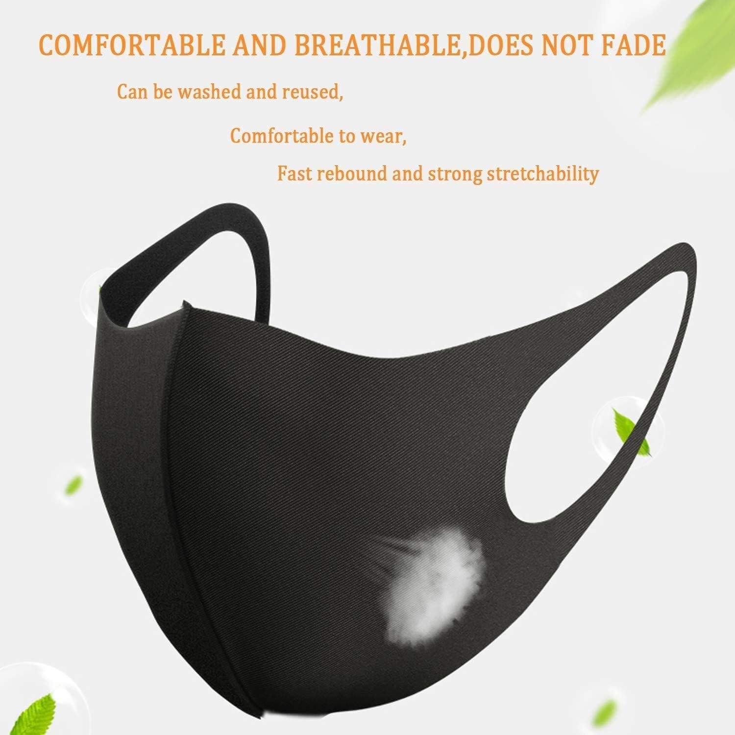 Face Mask Unisex Washable and Reusable Comfortable-20 Pack