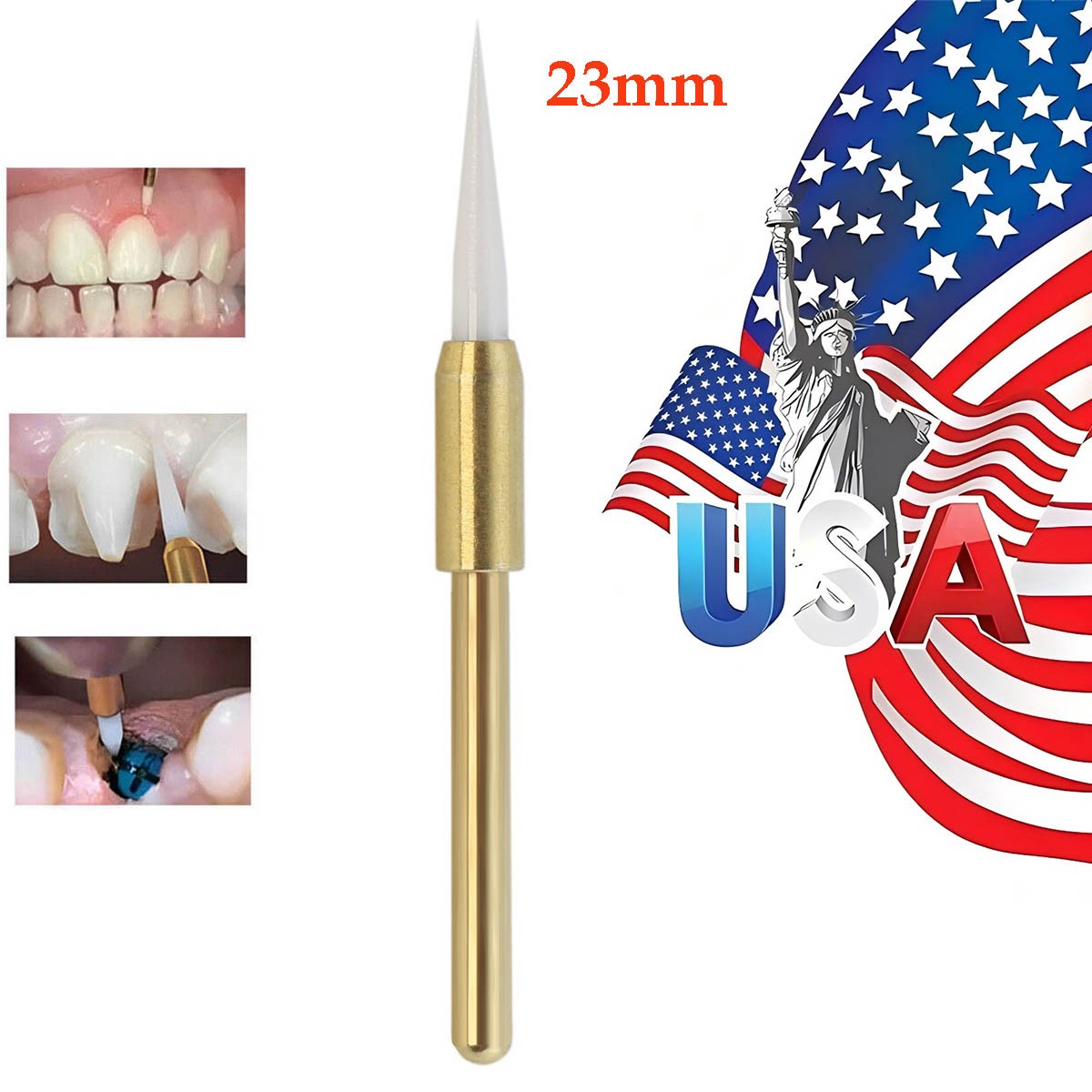 1PC Dental Surgical Soft Tissue Trimmer Bur Gingival Gingivectomy 23mm