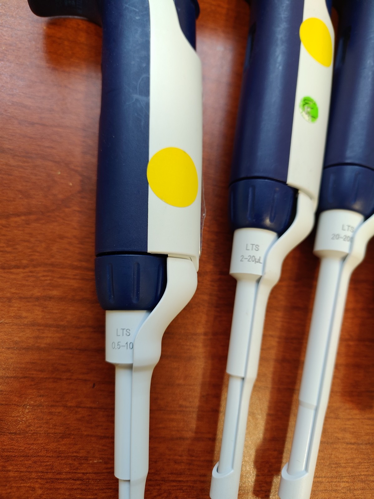 Set X4 Rainin Pipet-Lite LTS Pipette L10,L20,L200, L1000