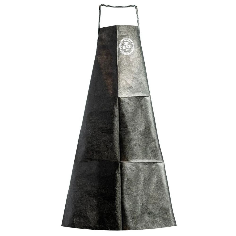 Jet Black Premium Supply Disposable Aprons 50 Count 36×43 Tattoo Salon PPE Black