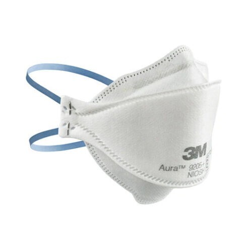 3M 9205+ AURA N95 NIOSH Approved Particulate Respirator Mask Face Masks USA MADE