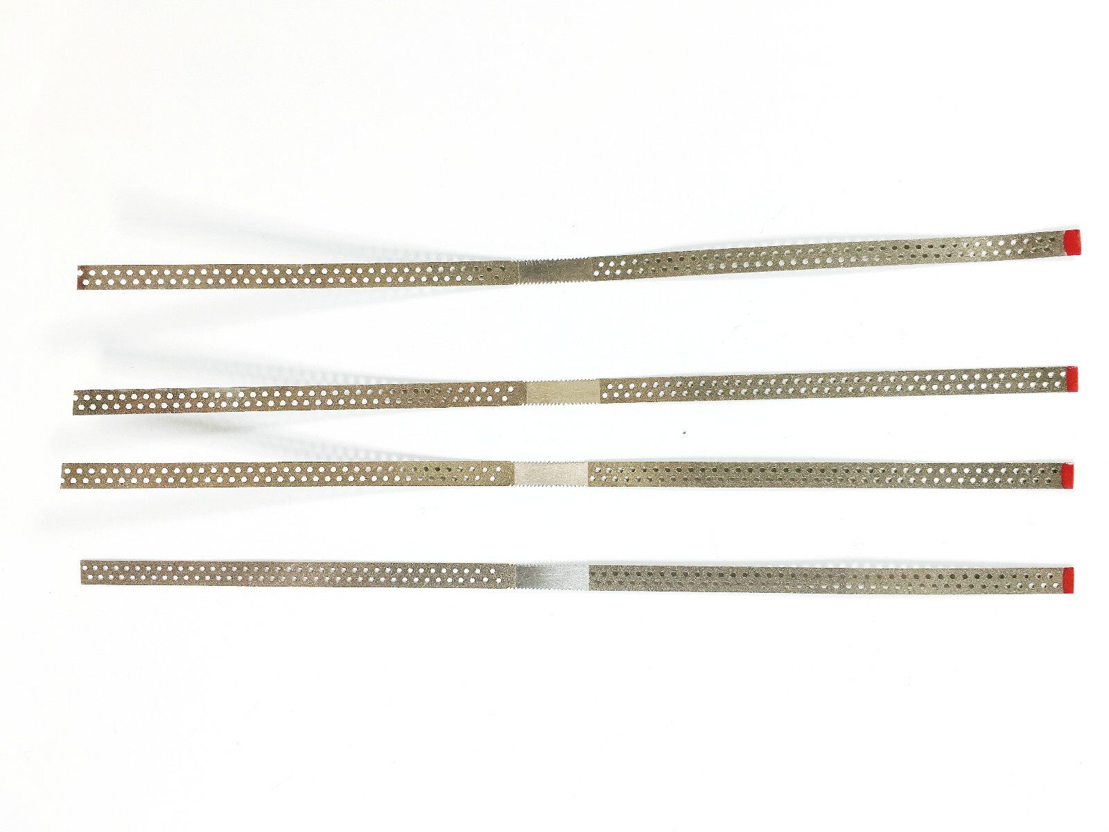 Dental Polish Surface Diamond Sand Strip Interproximal Enamel 2-Side Red 30um