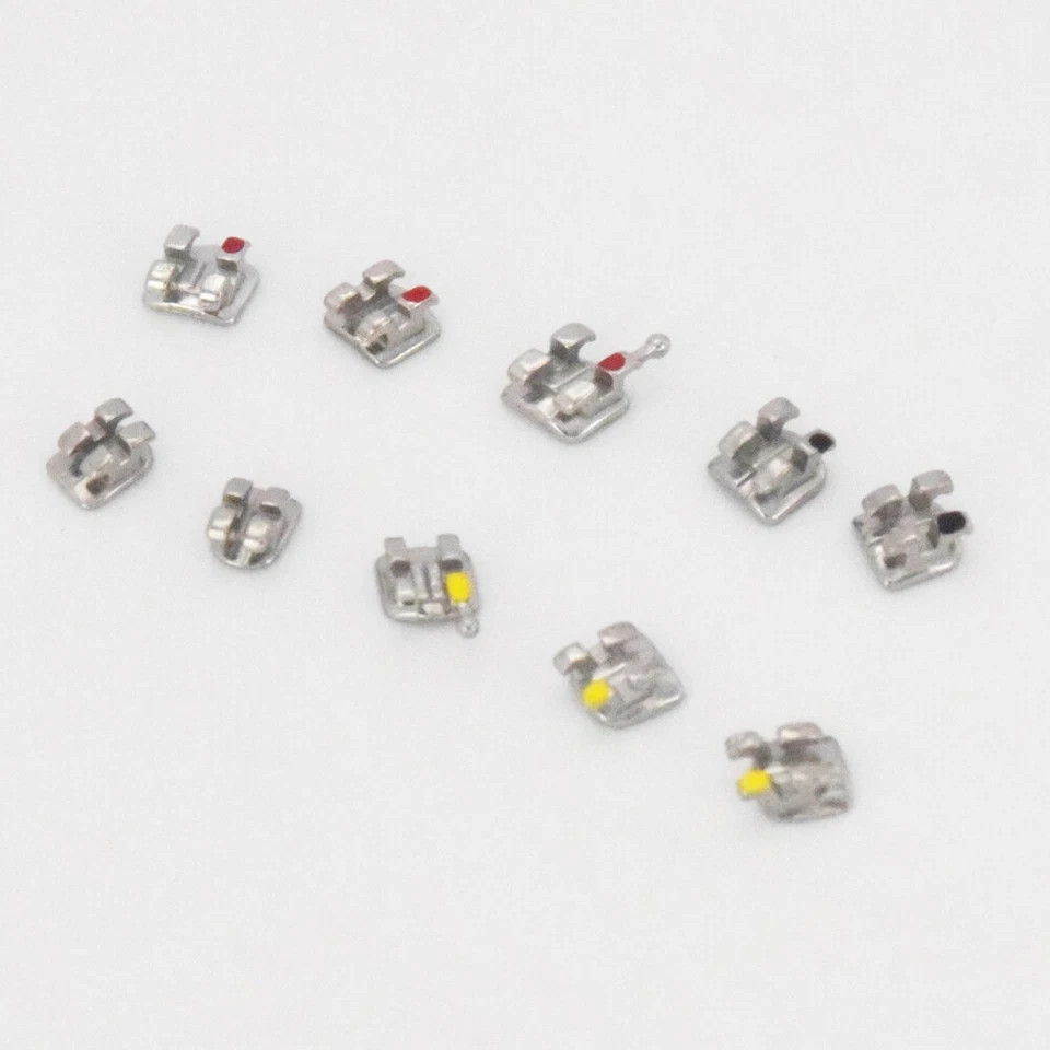 Dental Orthodontic Ligature Ties NiTi Arch Wire 0.022 Roth Brackets Braces Kit