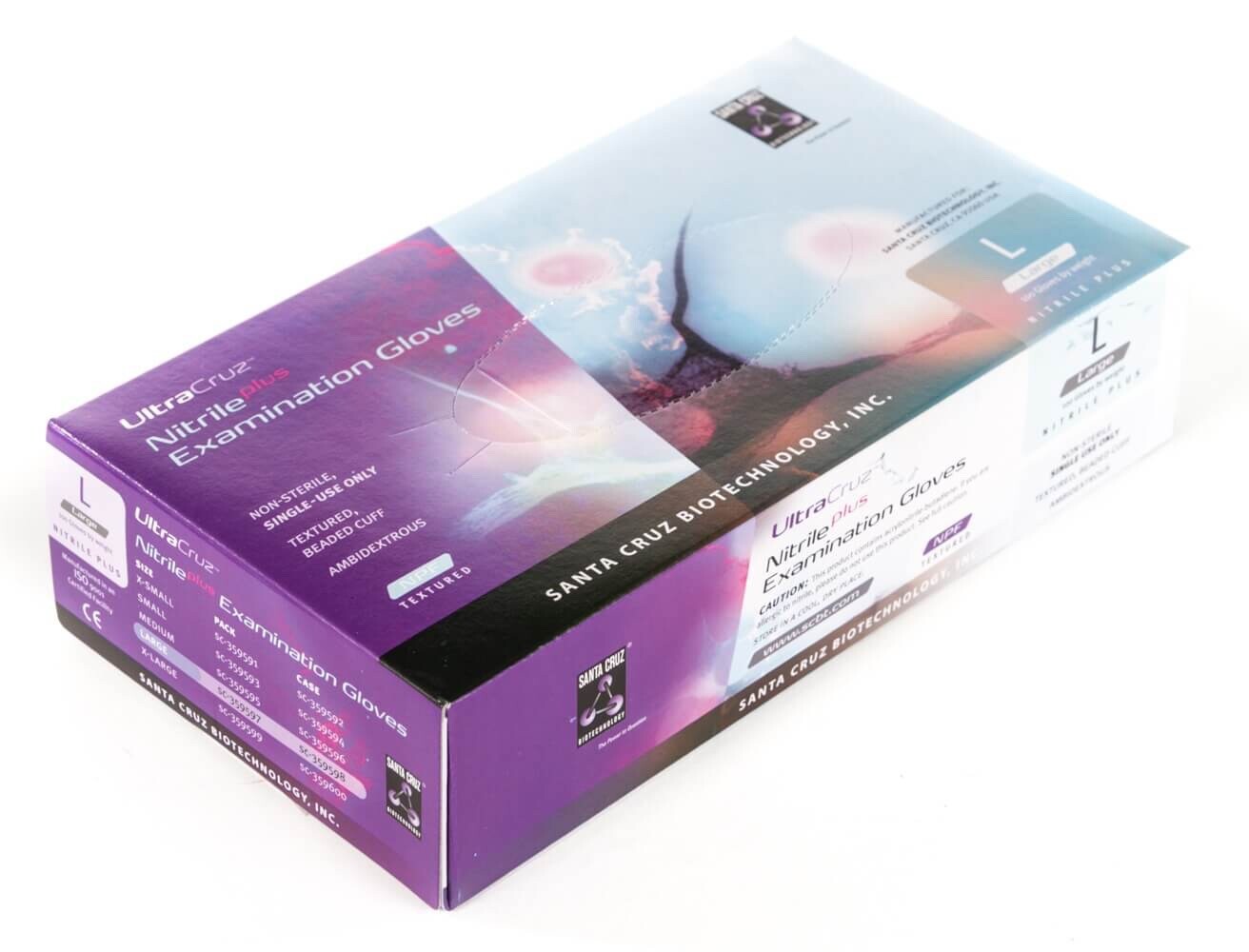 UltraCruz Gloves, Nitrile Plus, Large, Case
